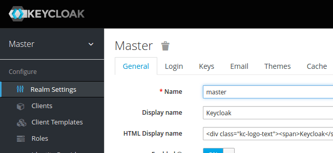 Keycloak Screenshot